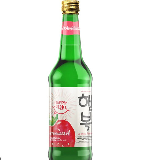 Happy Soju Strawberry 360 mL